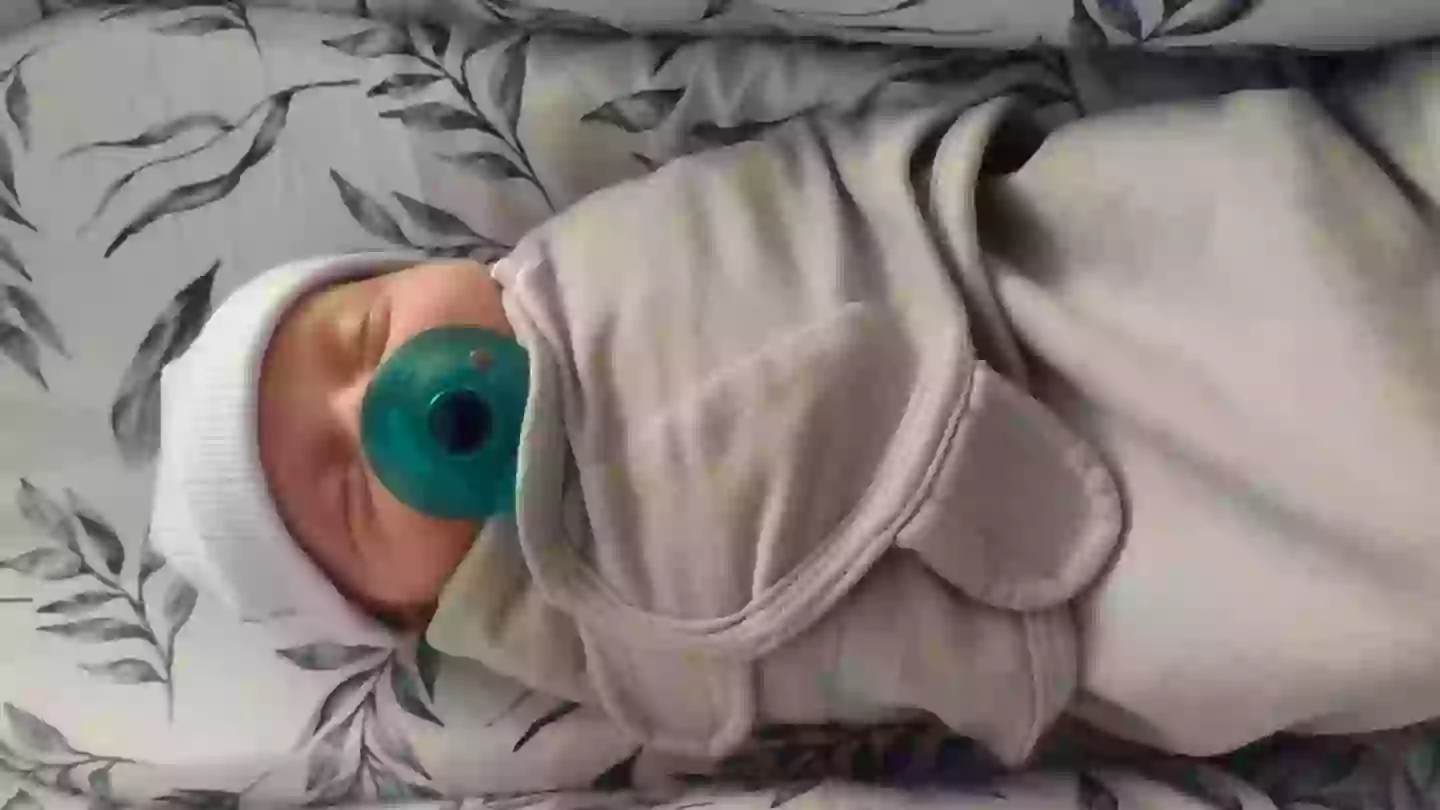 Thaddeus Daniel Pierce holds the title of the 'world's oldest baby' (LINDSEY PIERCE/MIT Technology review)