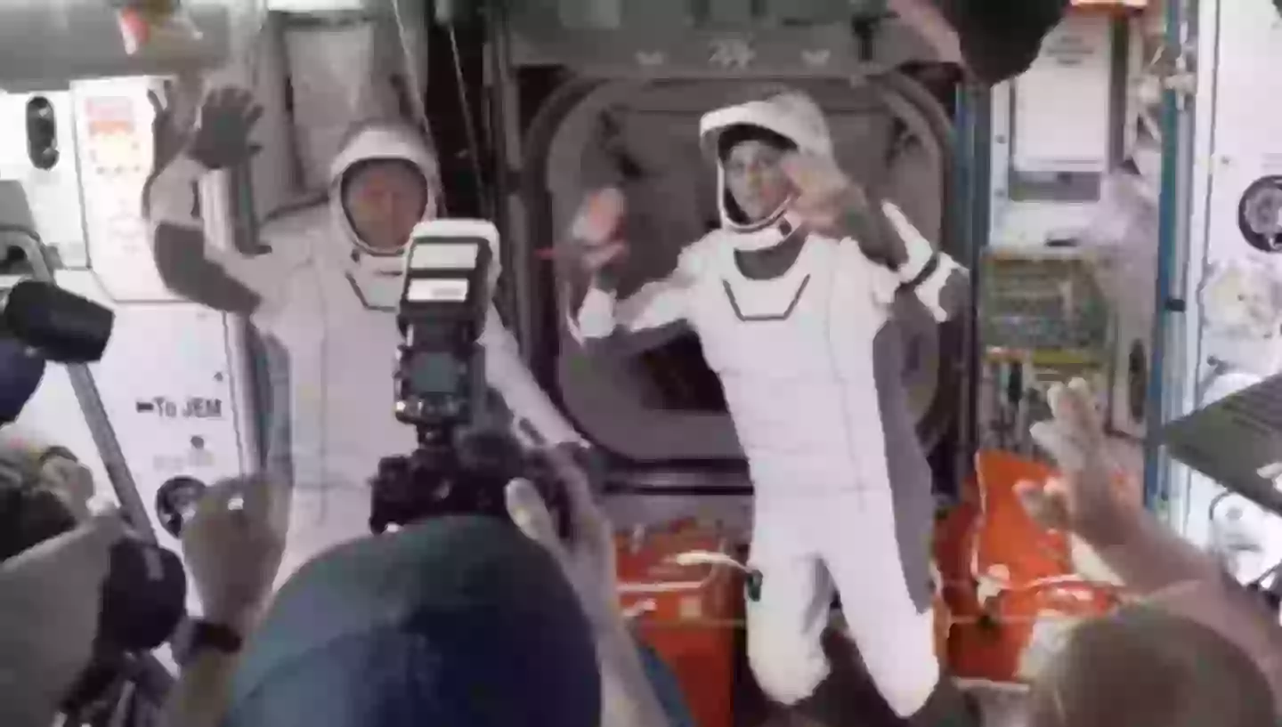 Butch and Suni are on their way home! (NASA)