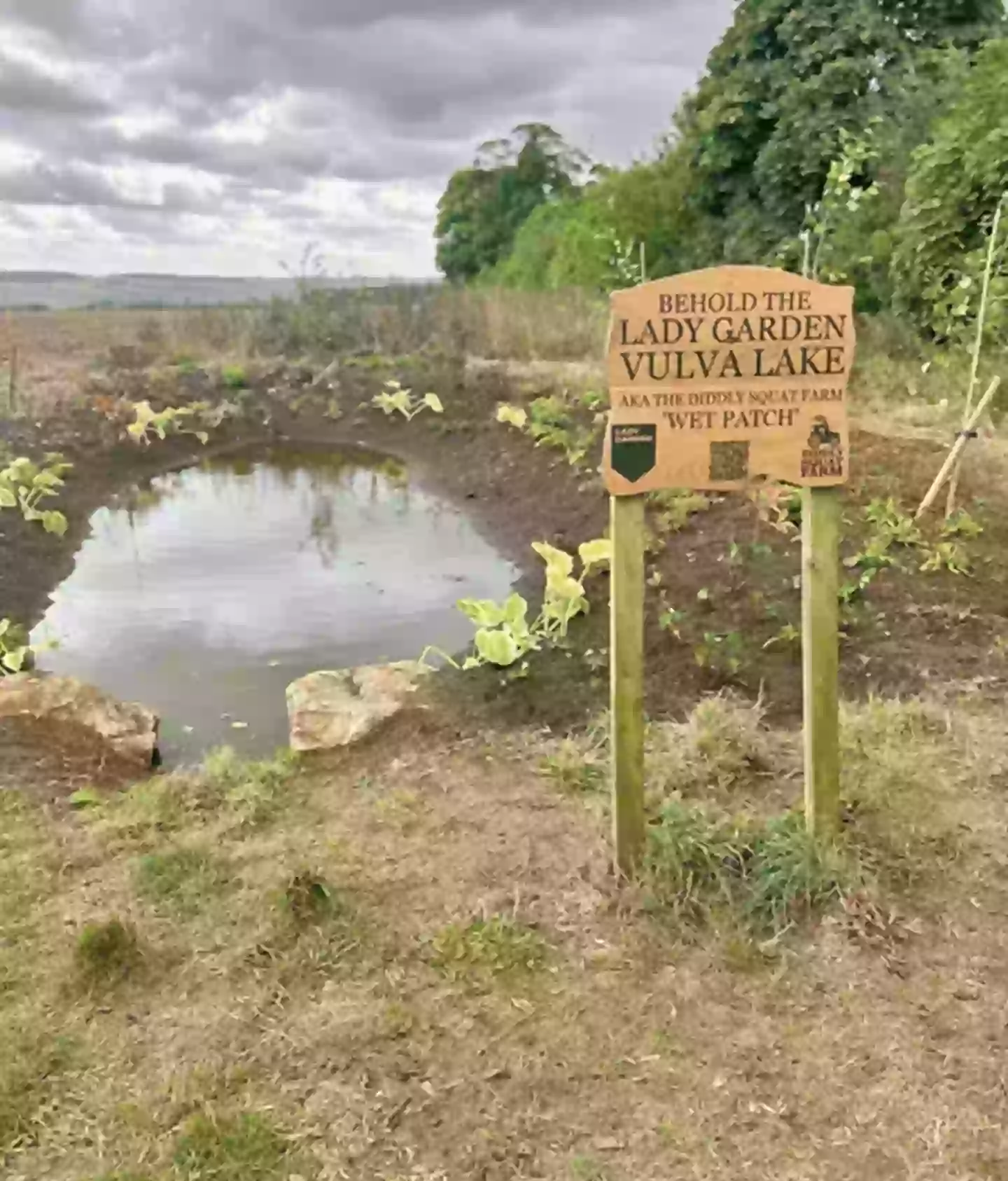 Jeremy Clarkson explains why they've created a vulva-shaped lake at Diddly Squat