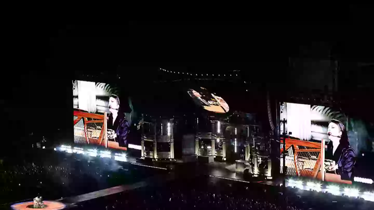 Police stopped a ‘bomb attack’ on a Lady Gaga concert attended by two million people yesterday