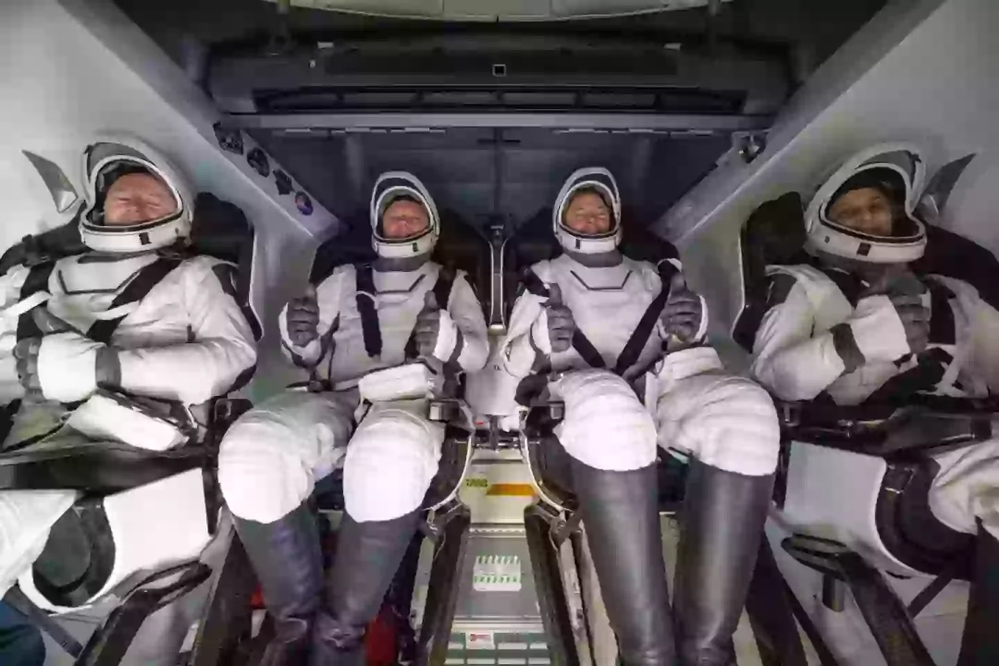 They returned to Earth without any issues (NASA / Keegan Barber / Handout/Anadolu via Getty Images)