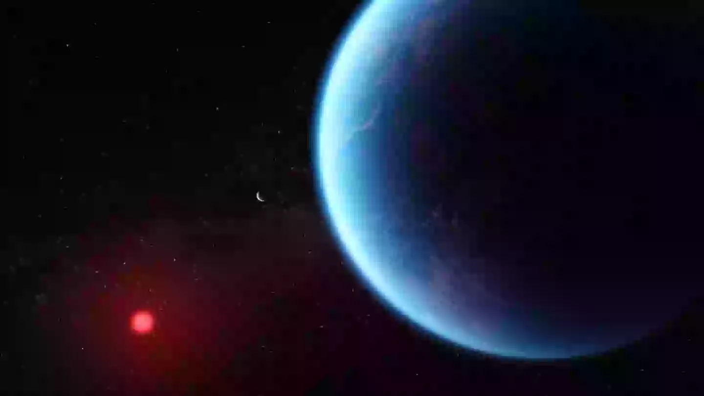 The James Webb Space Telescope has discovered the ‘best ever signs of alien life’ (NASA)