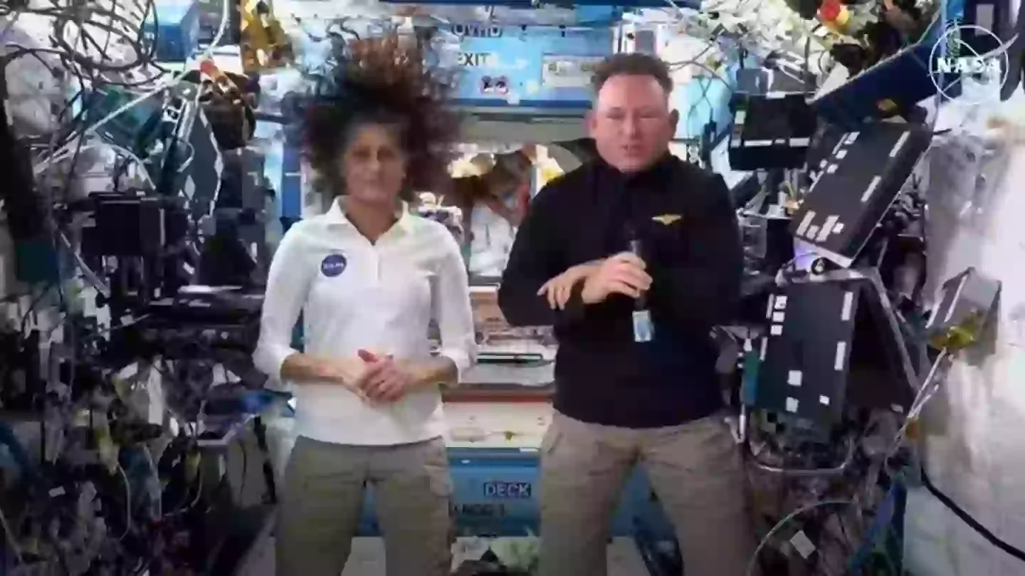 NASA astronauts Barry 'Butch' Wilmore and Sunita Williams have been stranded on the International Space Station since June 2024 (NASA)