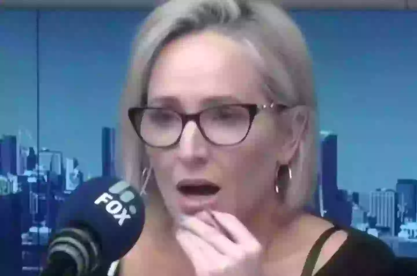 The hosts were shocked.