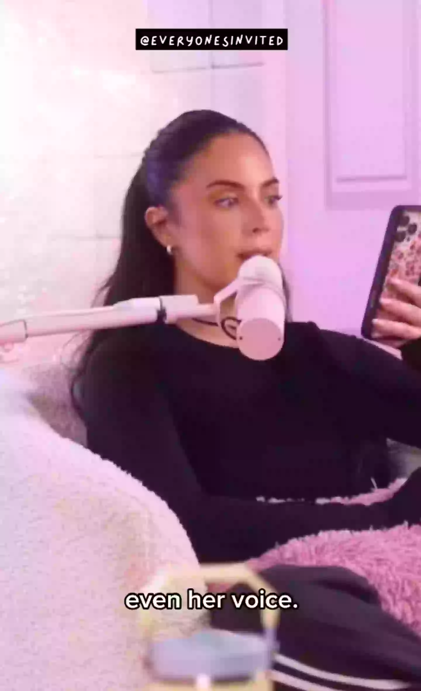 The podcast hosts were horrified (The Girls Bathroom / YouTube)