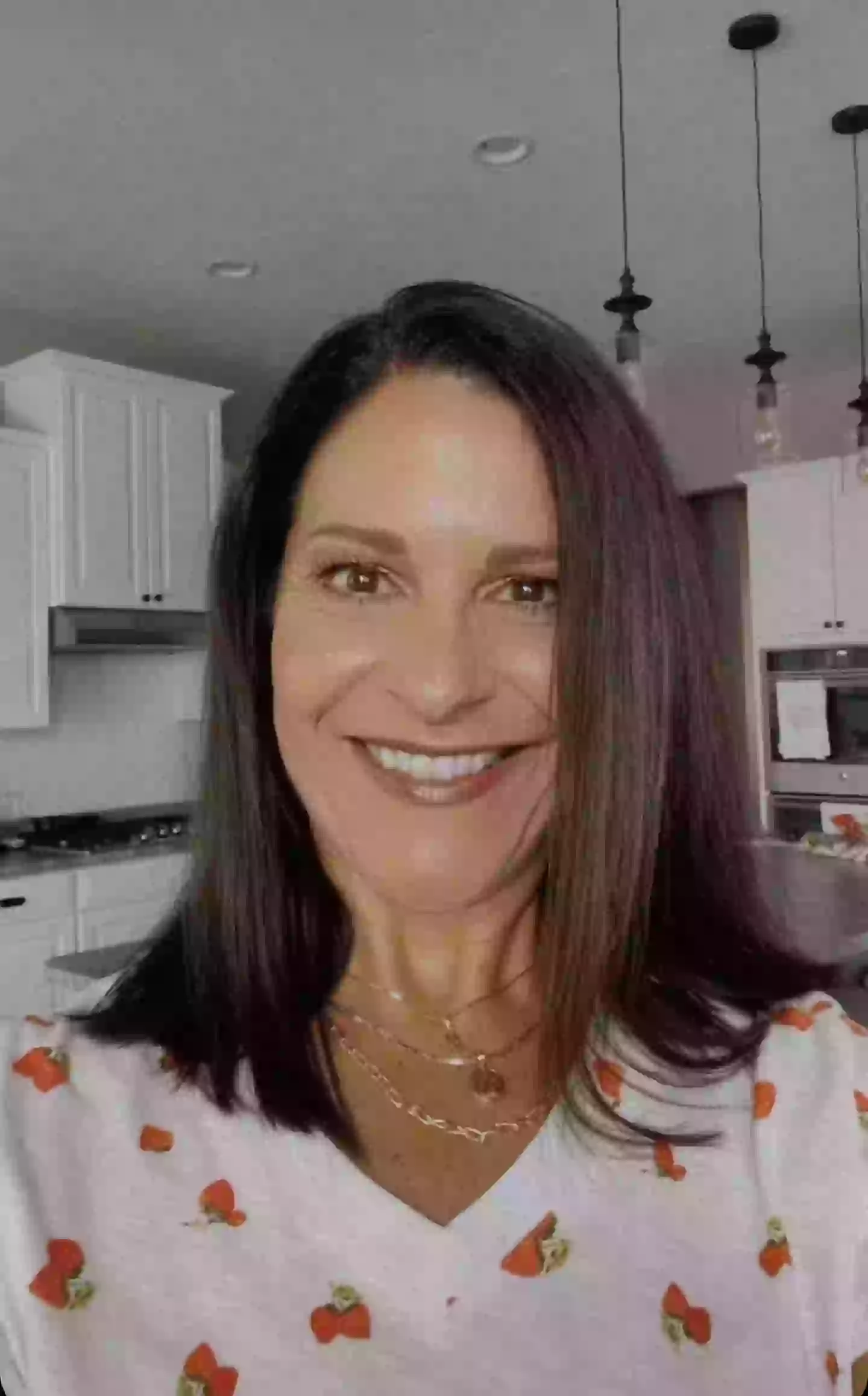 Michelle Tagliamonte, 58, reckons her monthly manicure 'saved her life' (Kennedy News and Media)