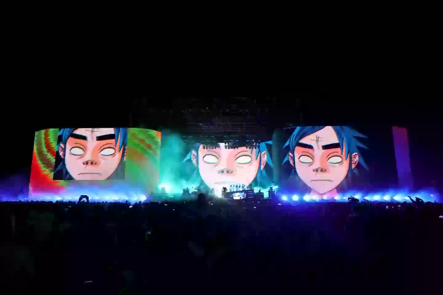 Gorillaz have announced a surprise UK tour (Getty/Michael Loccisano)