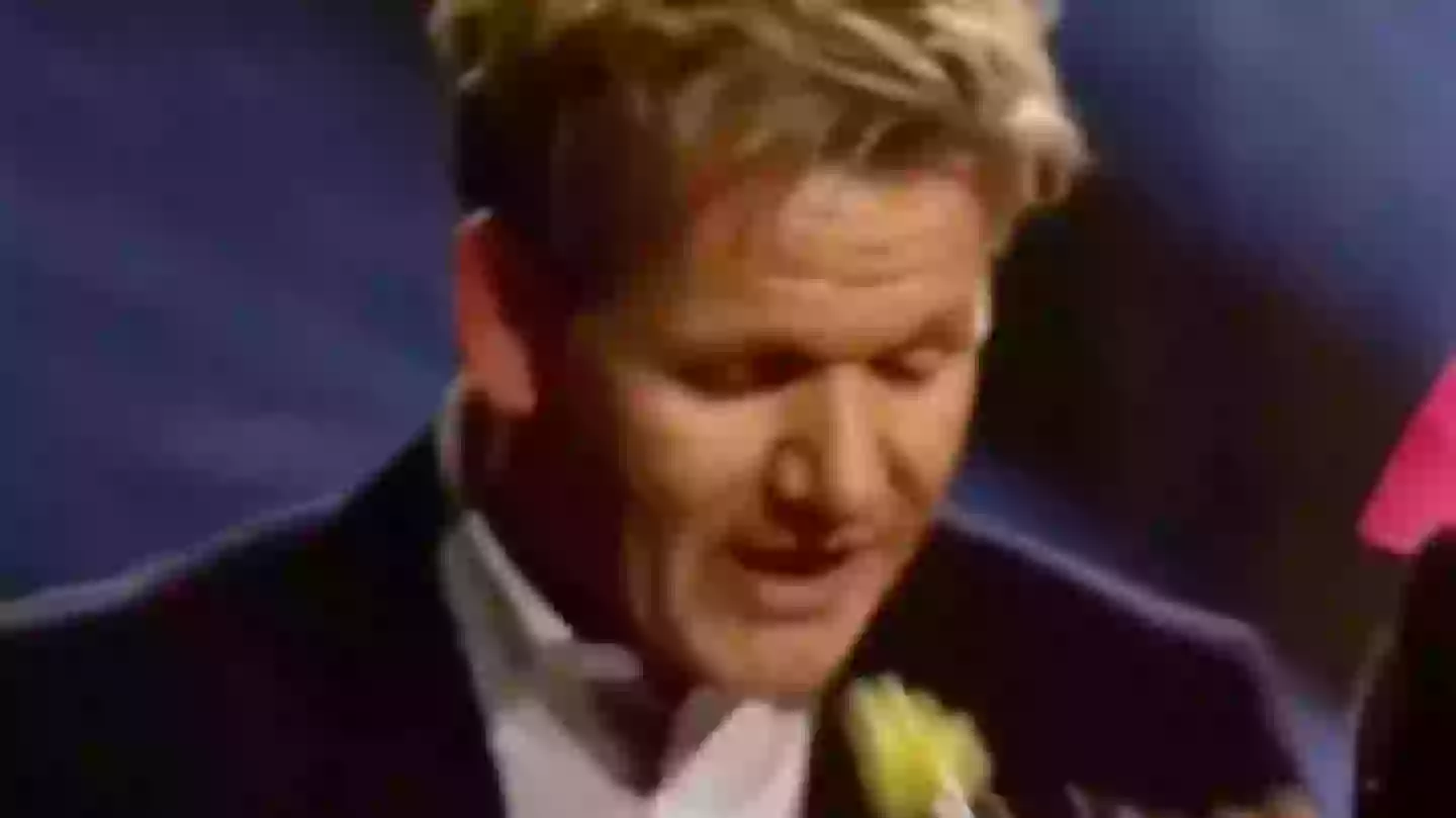 Gordon Ramsay revealed the 'worst meal he's ever eaten' and his reaction was caught on camera