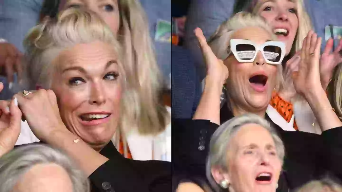 Hannah Waddingham lives up to her icon status as she hilariously enjoys Wimbledon match