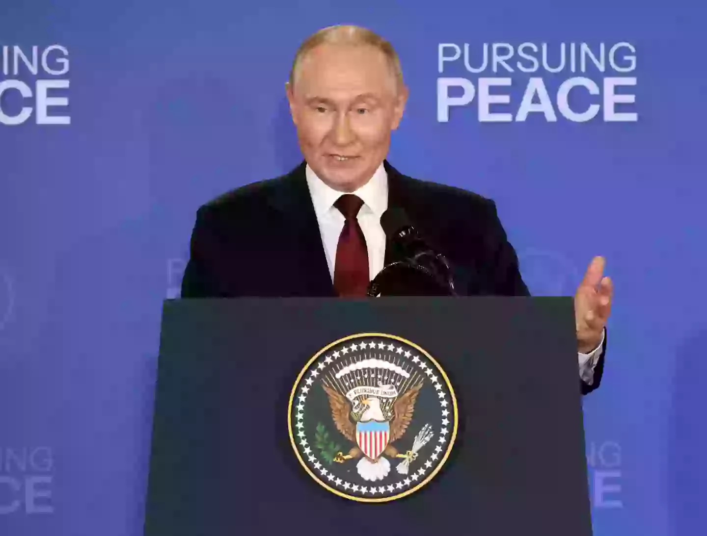 Vladimir Putin reportedly has three demands that must be met (Contributor/Getty Images)