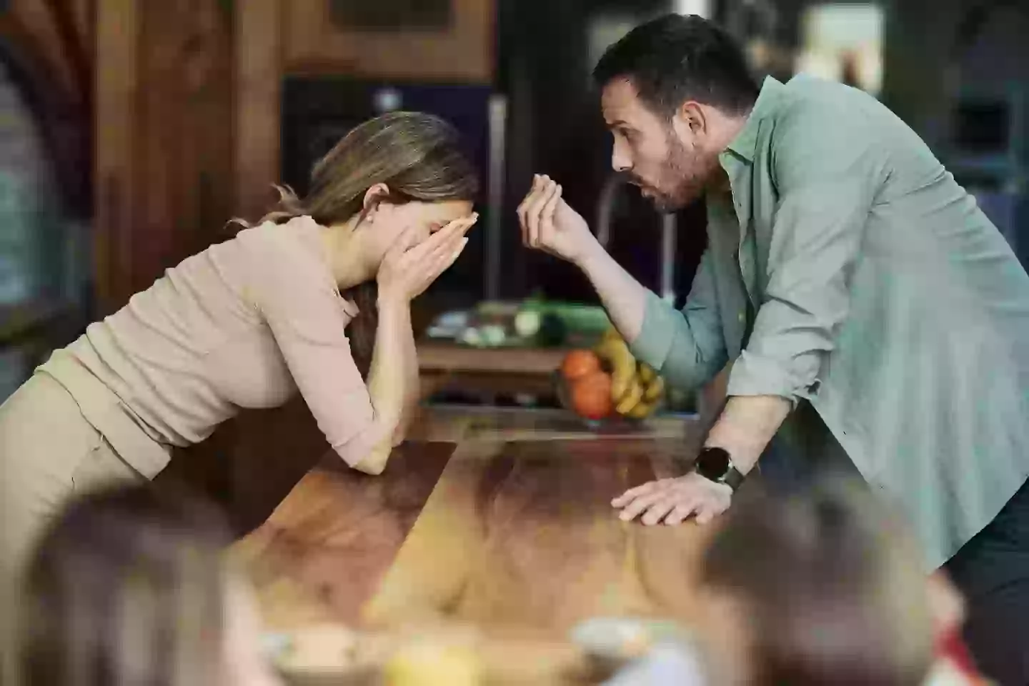 "You never listen, I'm doing the special hand thing and you won't even listen." (Getty Stock Image)