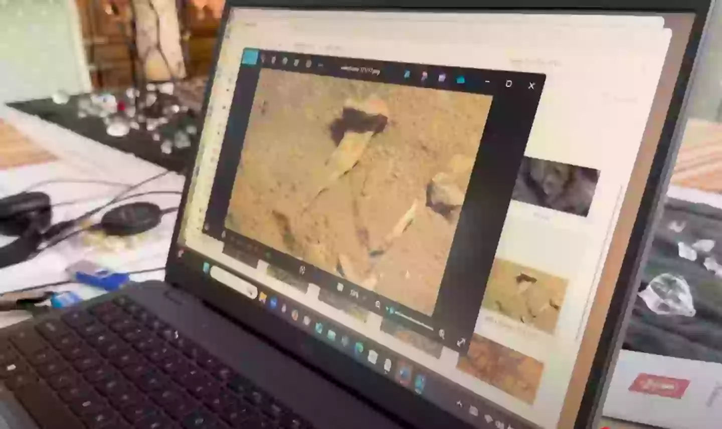 Ex-CIA agent shares ‘evidence’ he discovered in cancelled project that ‘proves’ there was life on Mars 3 McMoneagle claims this is an image of a bone on Mars (Jesse Michels)