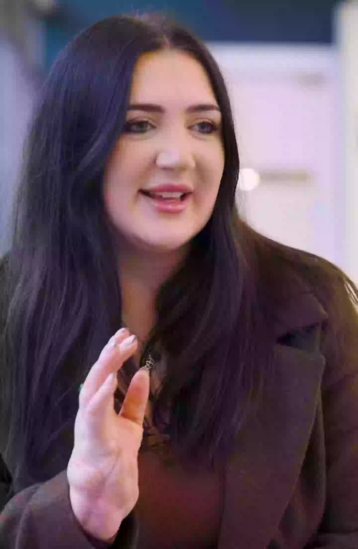 Becca recently had the UK's ninth hand transplant (University of Southampton)