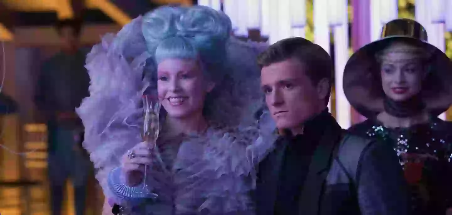 The video has been compared to the Hunger Games elite partying it up (Lionsgate)