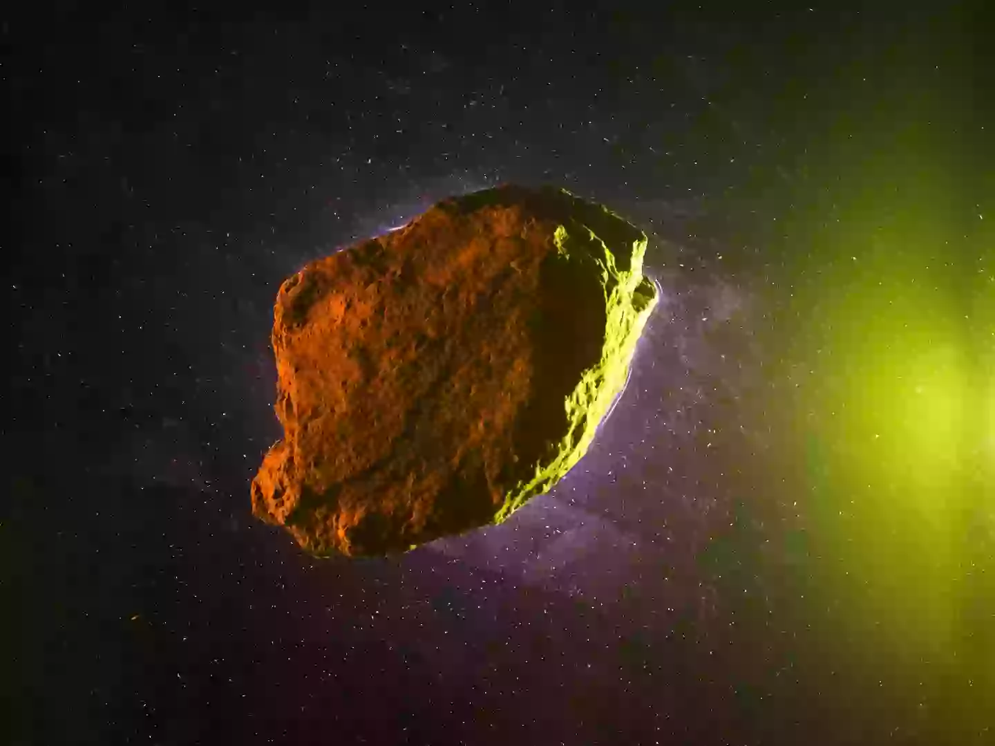 The asteroid is currently whipping about space (Getty Stock)