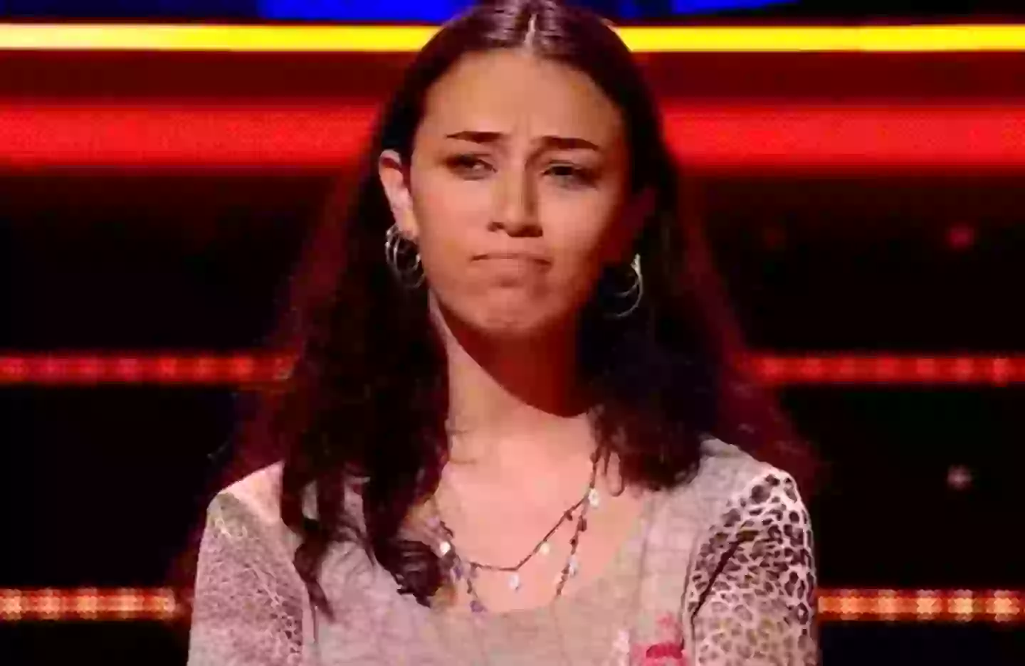 Sara sadly lost out on a £94,000 jackpot as she opted to play it safe (ITV)