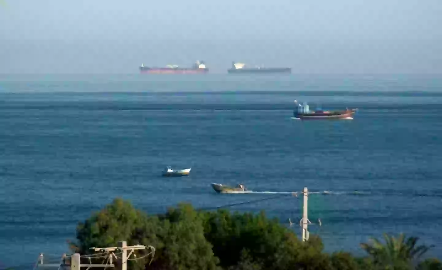 The Strait of Hormuz is where a chunk of the world's oil and gas exports travel through (Getty Stock Photo)