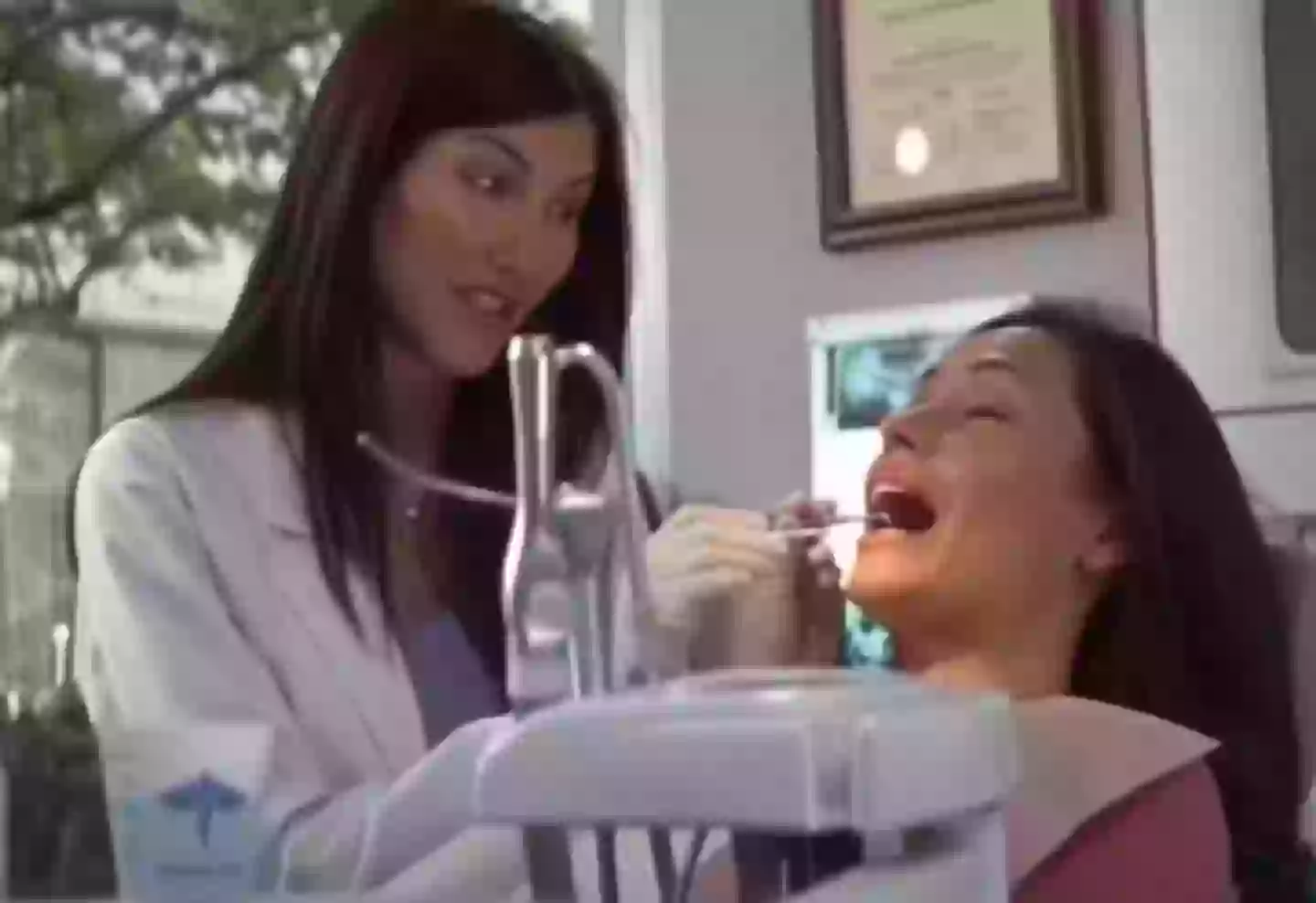 The mum-of-two seen in 50 First Dates as a dentist (Sony Pictures)