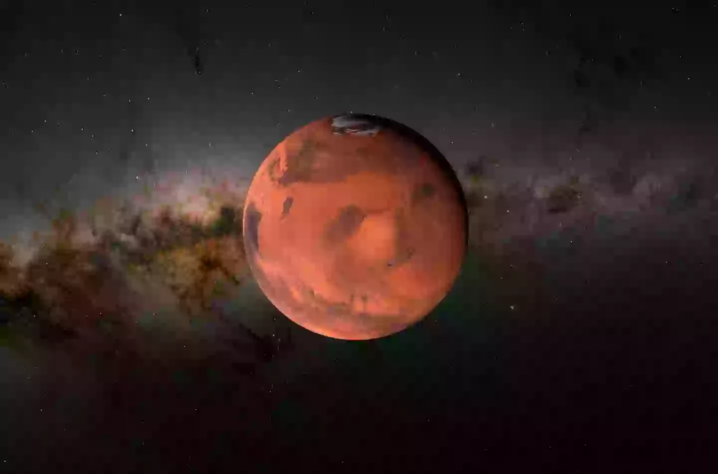 Space figures are aiming to touch down on Mars in the next 10-15 years (NEMES LASZLO/SCIENCE PHOTO LIBRARY/Getty Stock Image)
