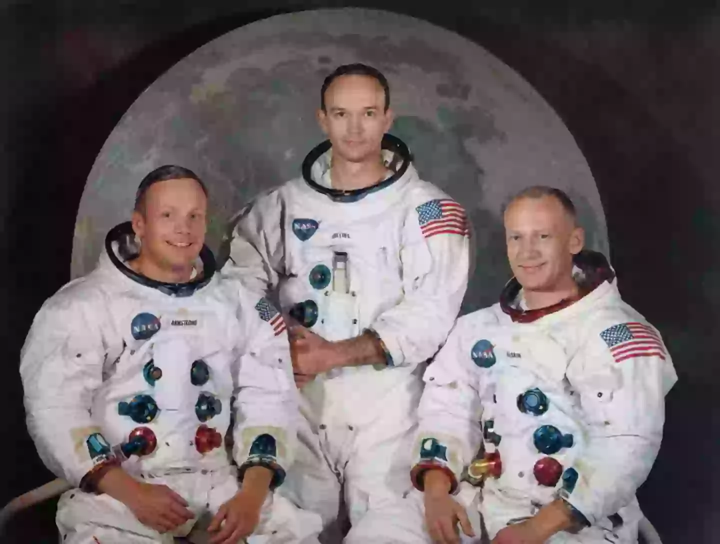 Apollo 11 crew Neil Armstrong, Michael Collins and Buzz Aldrin (Space Frontiers/Getty Images)