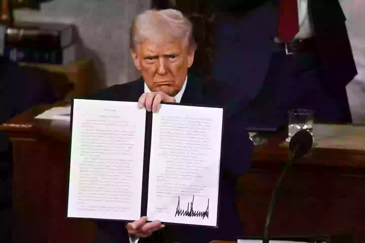 Donald Trump shared his vision for the USA (Ricky Carioti/The Washington Post via Getty Images)