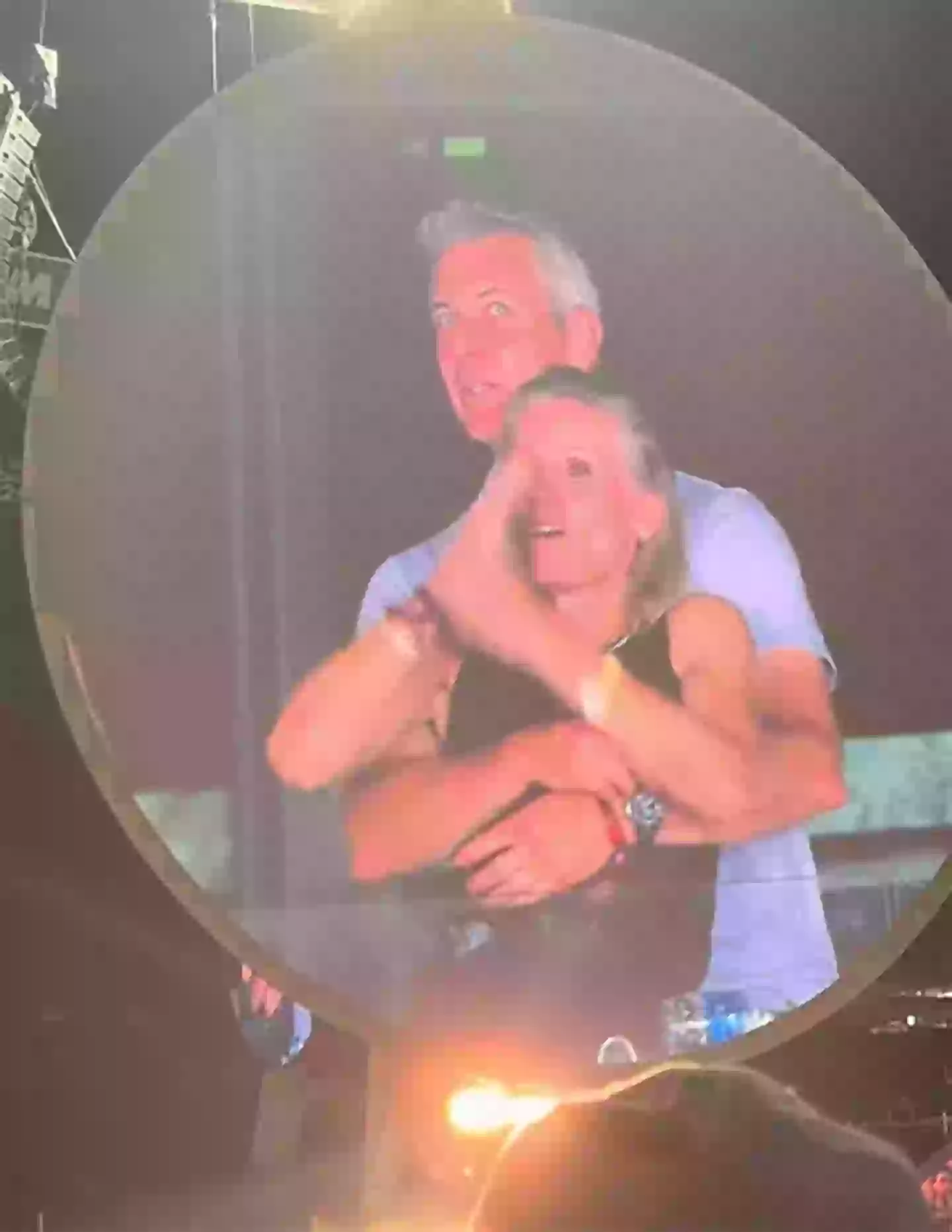 The video of 'Coldplay couple' Andy Byron and Kristin Cabot has gone viral on social media (TikTok/@instaagraace)