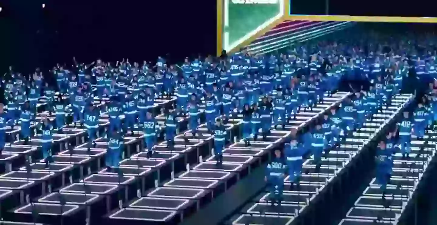 Beast Games is the YouTuber's first ever gameshow on Amazon with 'the largest cash prize in TV history' (YouTube/MrBeast 2)