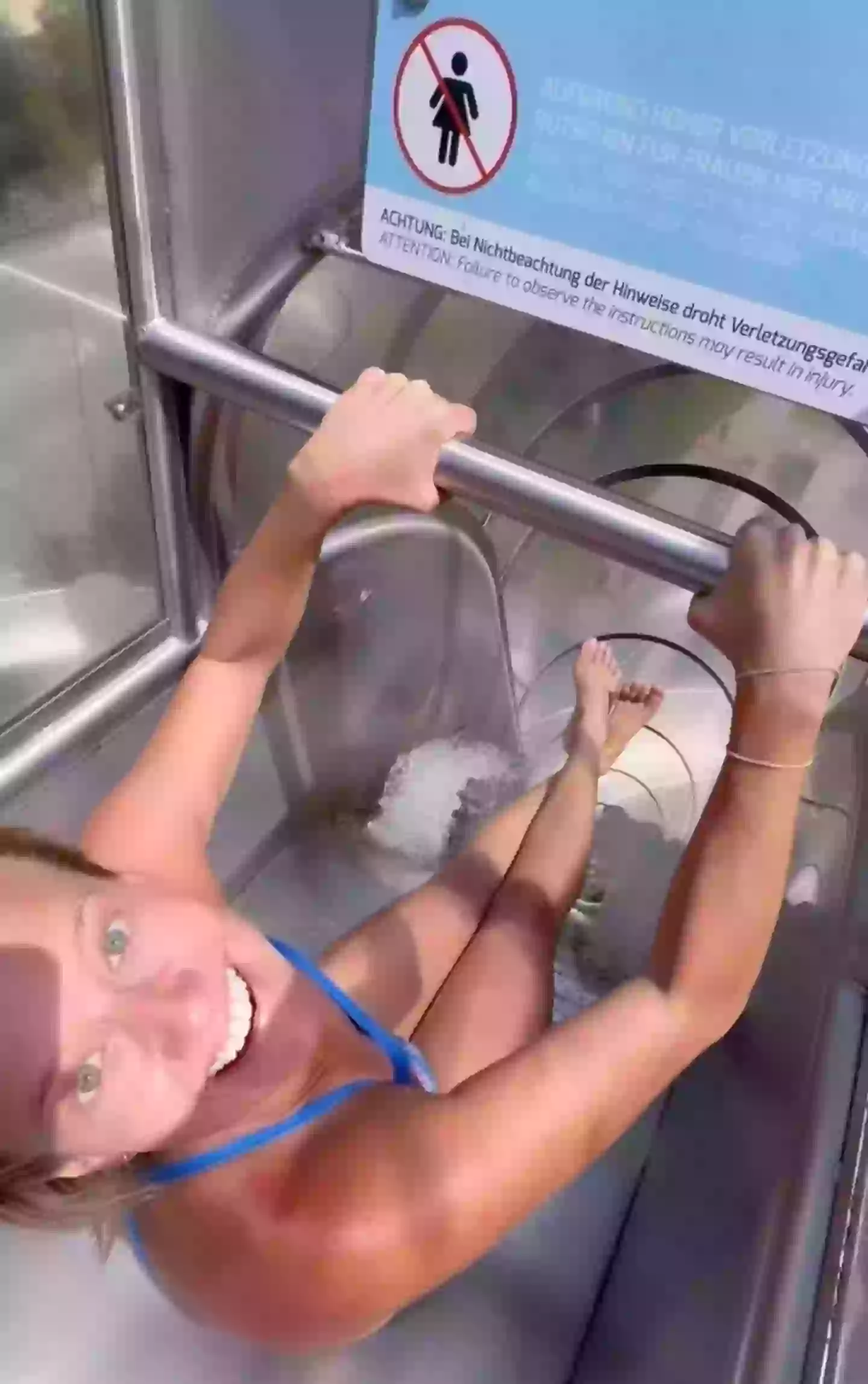 Her video was met with a lot of controversy online (Instagram/@rhiannan_iffland)