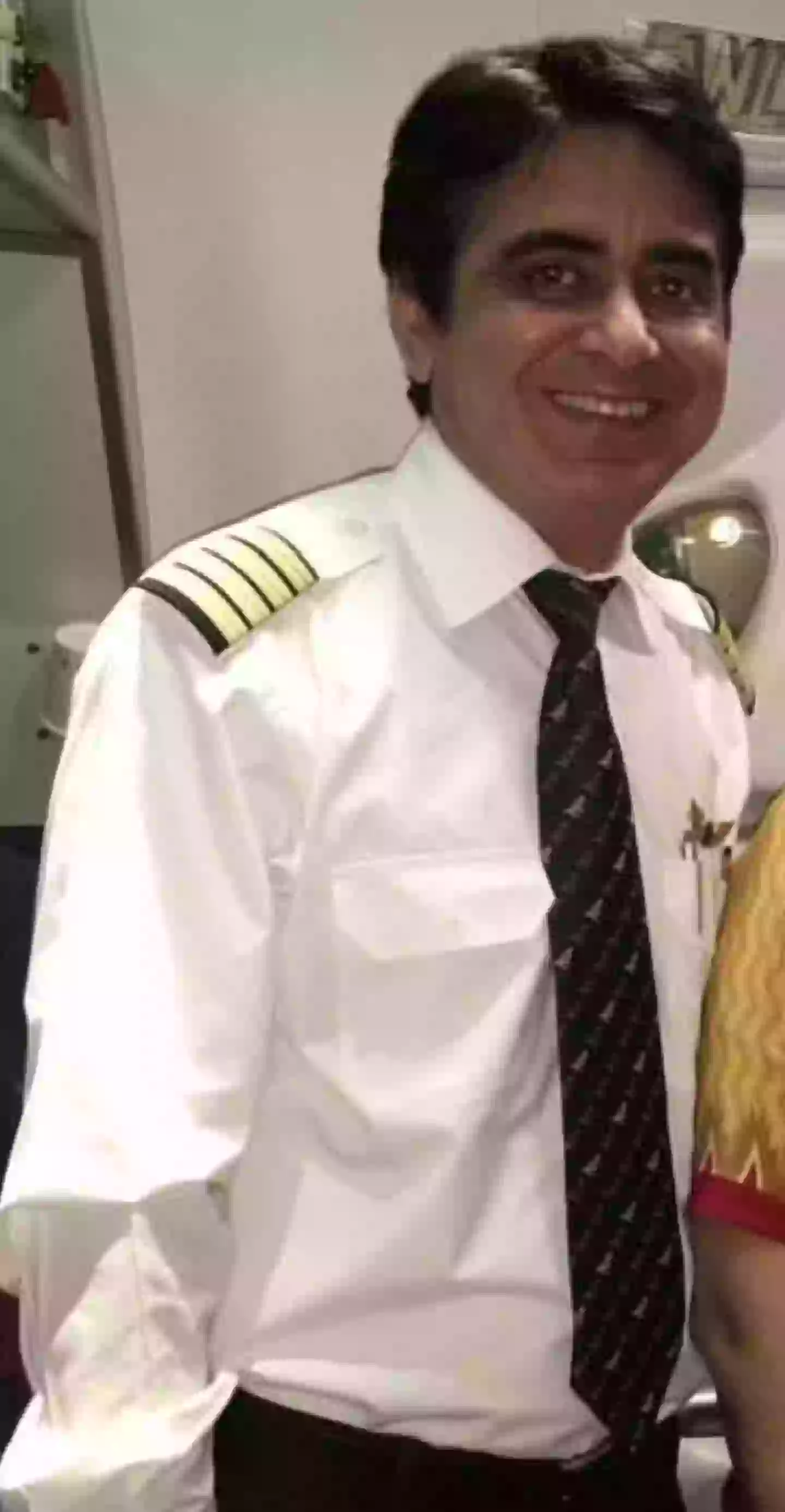 Sabharwal was the captain of the Air India flight (Family Handout)