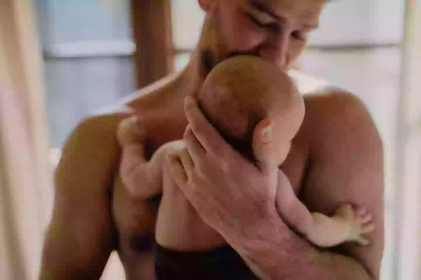 Skin-to-skin contact between the dad and his daughter led to some dire consequences (Getty Stock Photo)