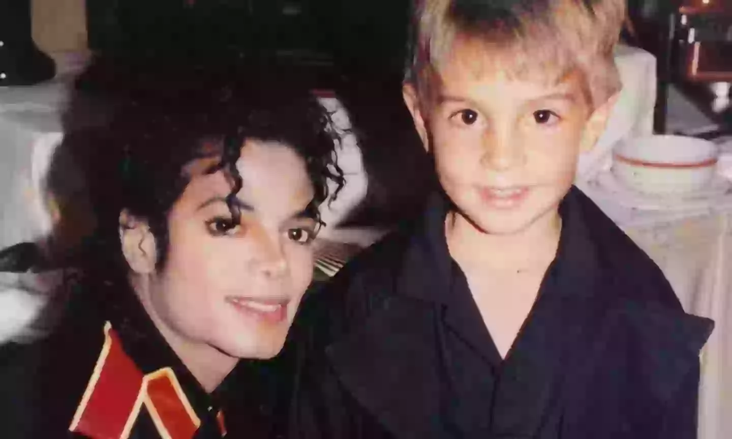Michael Jackson and Wade Robson (Channel 4)