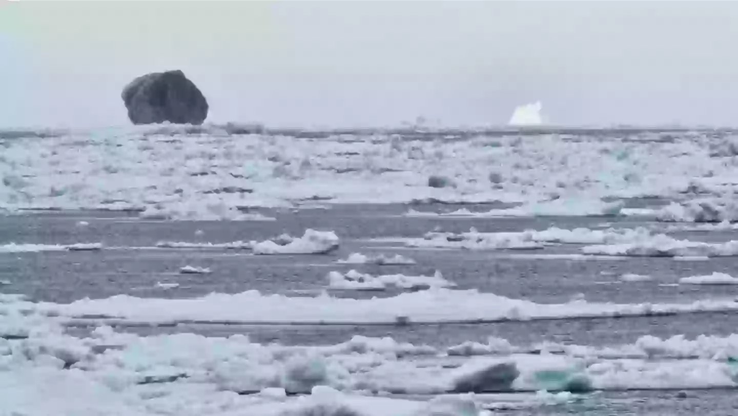 The giant iceberg (Facebook/Hallur Antoniussen)