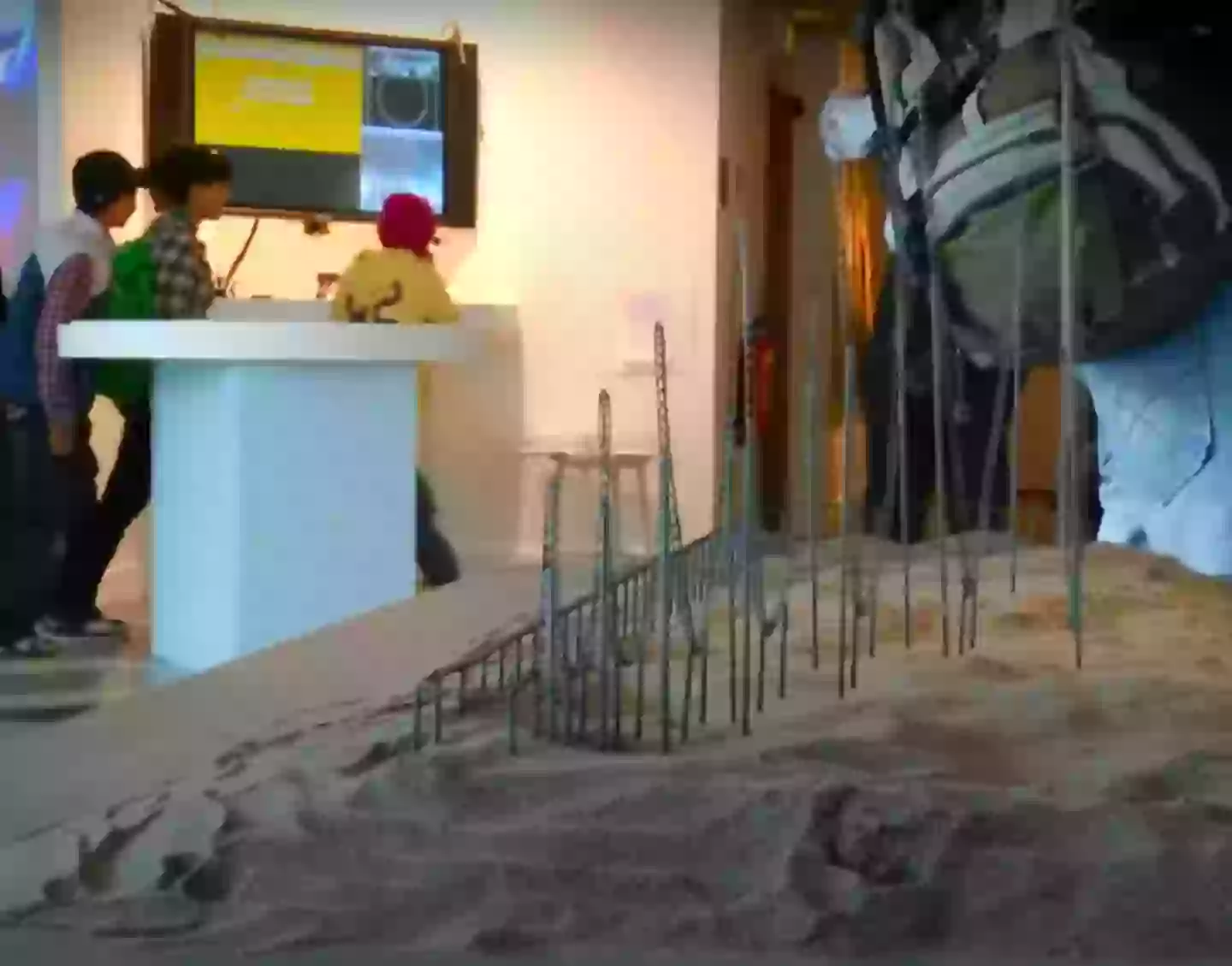 Riding the coaster would kill you (YouTube / Science Gallery Dublin)