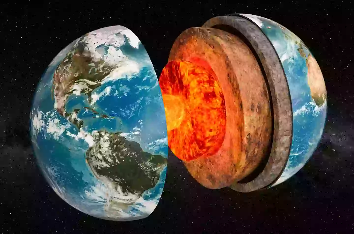 Planet Earth is made up of numerous layers (Getty Stock Images)