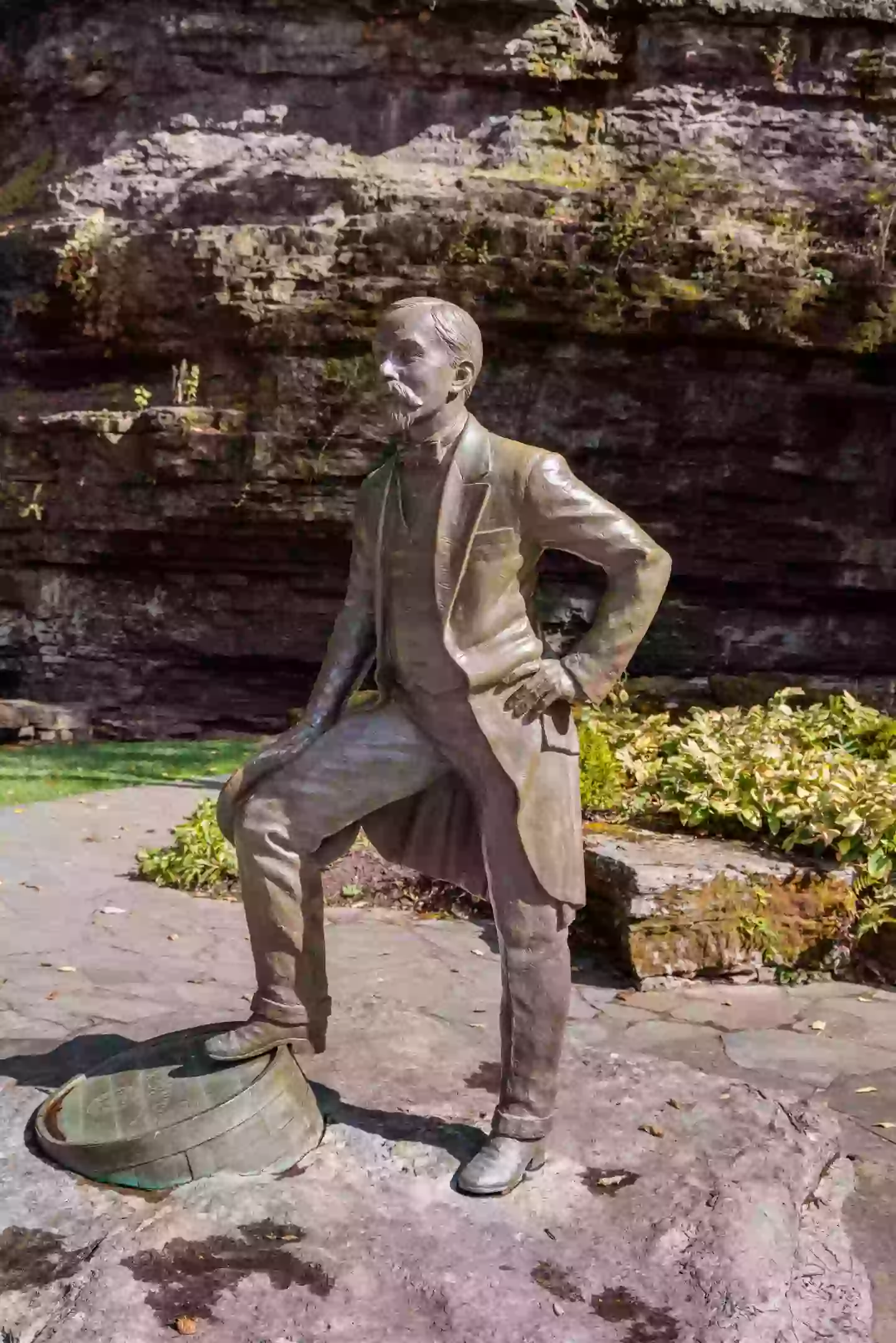 The Jack Daniels distillery is located in a dry county, meaning it's not legal to buy alcohol there (Ron Buskirk/UCG/Universal Images Group via Getty Images)