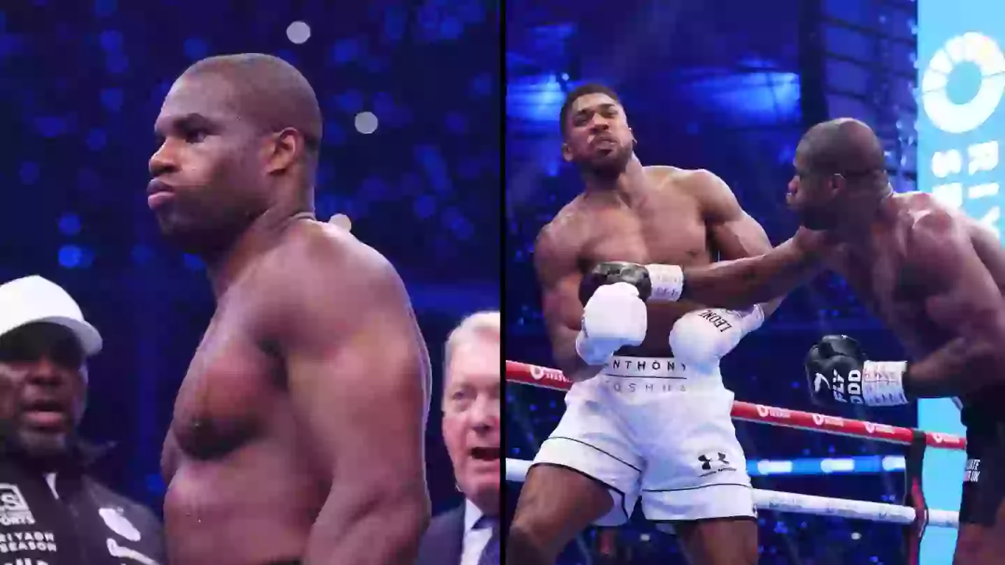 Reason Daniel Dubois 'broke tradition' as fans spot rule was broken just before Anthony Joshua fight