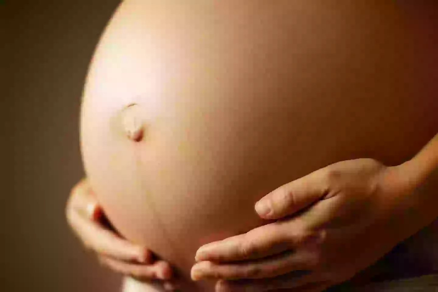 The linea nigra is most prominent in pregnant women (Getty Stock Photo)
