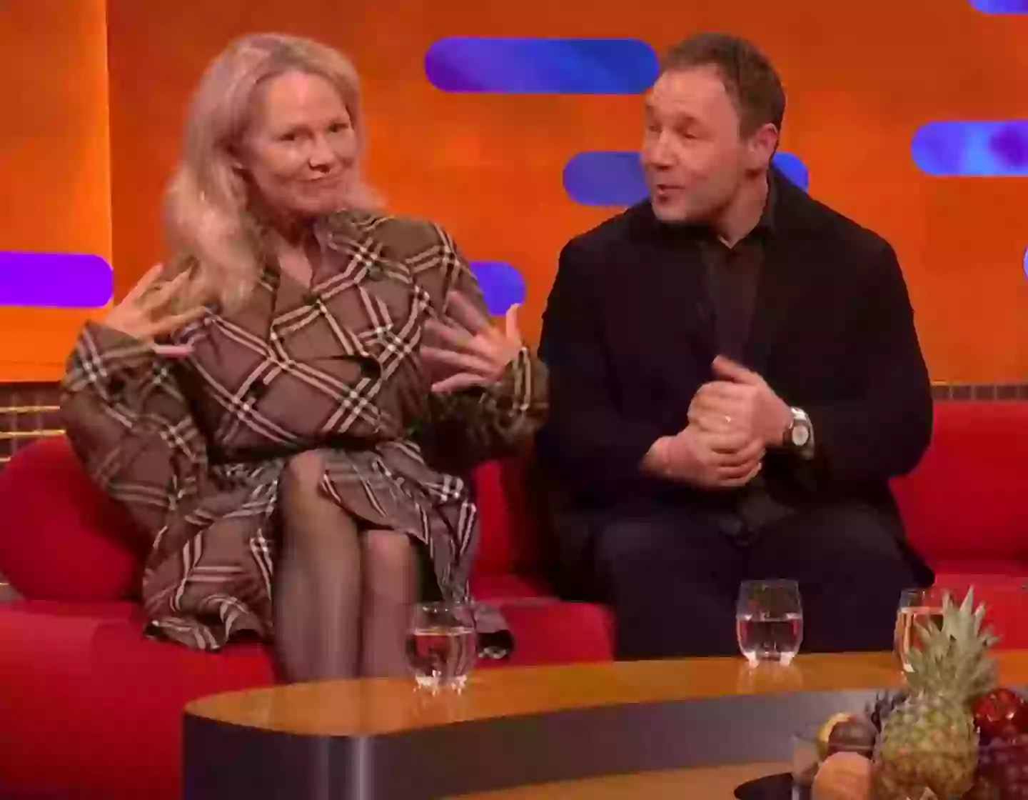 She noticed he's been working out. (BBC)