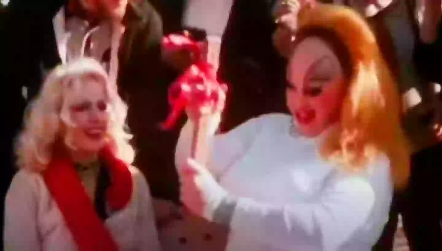 The film has been described as 'grotesque' by the ratings board - hint, it's rated R (New Line Cinema)