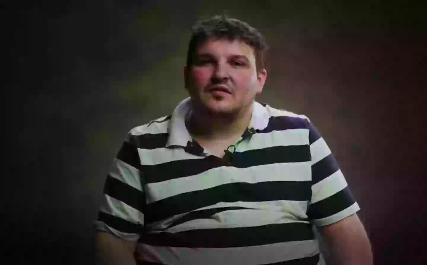 Christopher bravely opened up about the horrific abuse he suffered as a child in foster care. (YouTube/LADbibleTV)