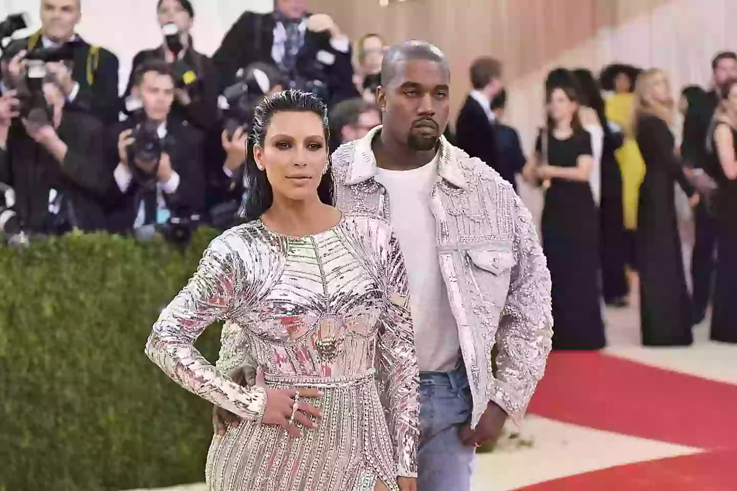 Kim Kardashian with her ex-husband Kanye West (Mike Coppola/Getty Images for People.com)