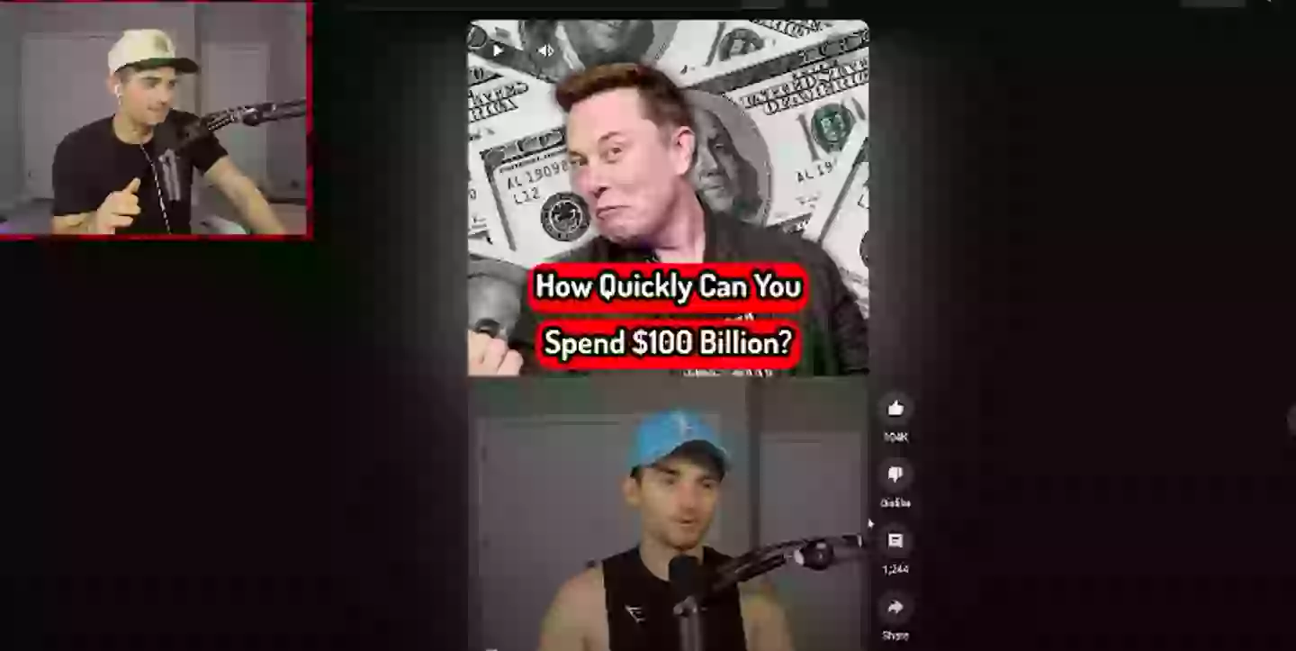 Now it was time for some AI audio (YouTube/Sambucha)