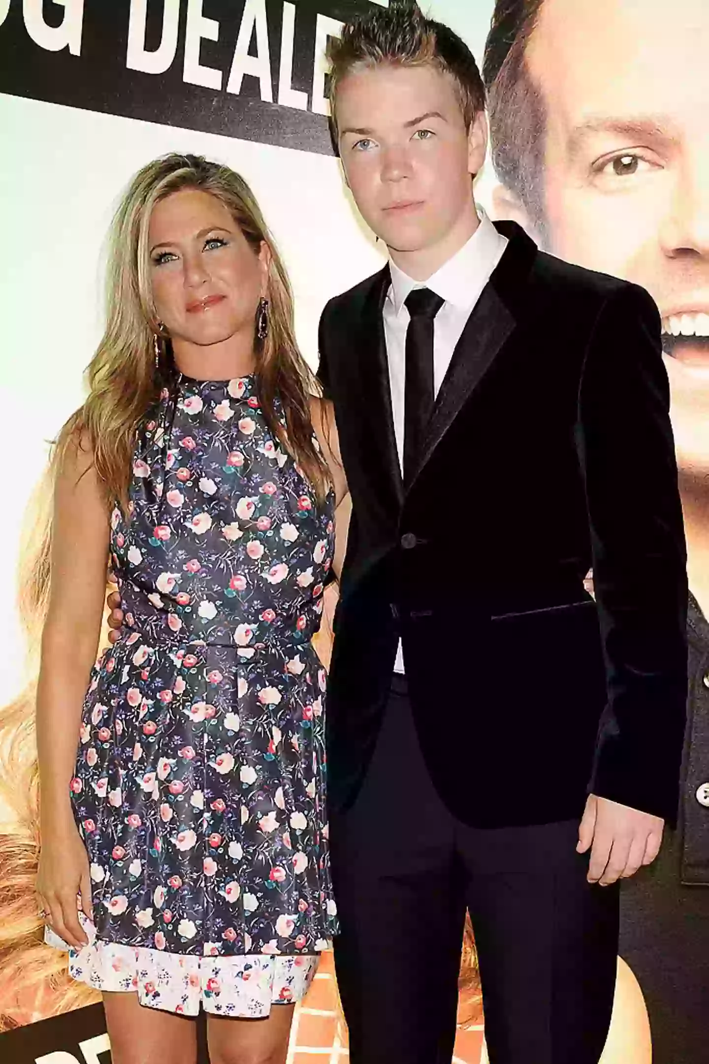 Jennifer Aniston was worried she'd get into serious trouble for kissing Will Poulter when he was a teenager.