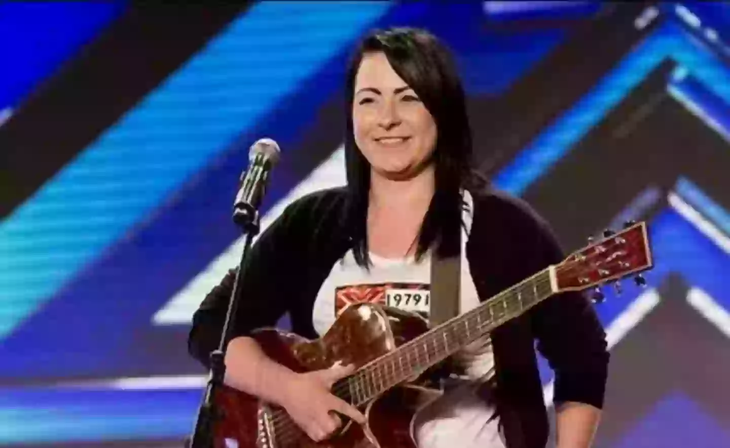 It's been 13 years since she sang 'Last Night' for her X Factor audition. (ITV)