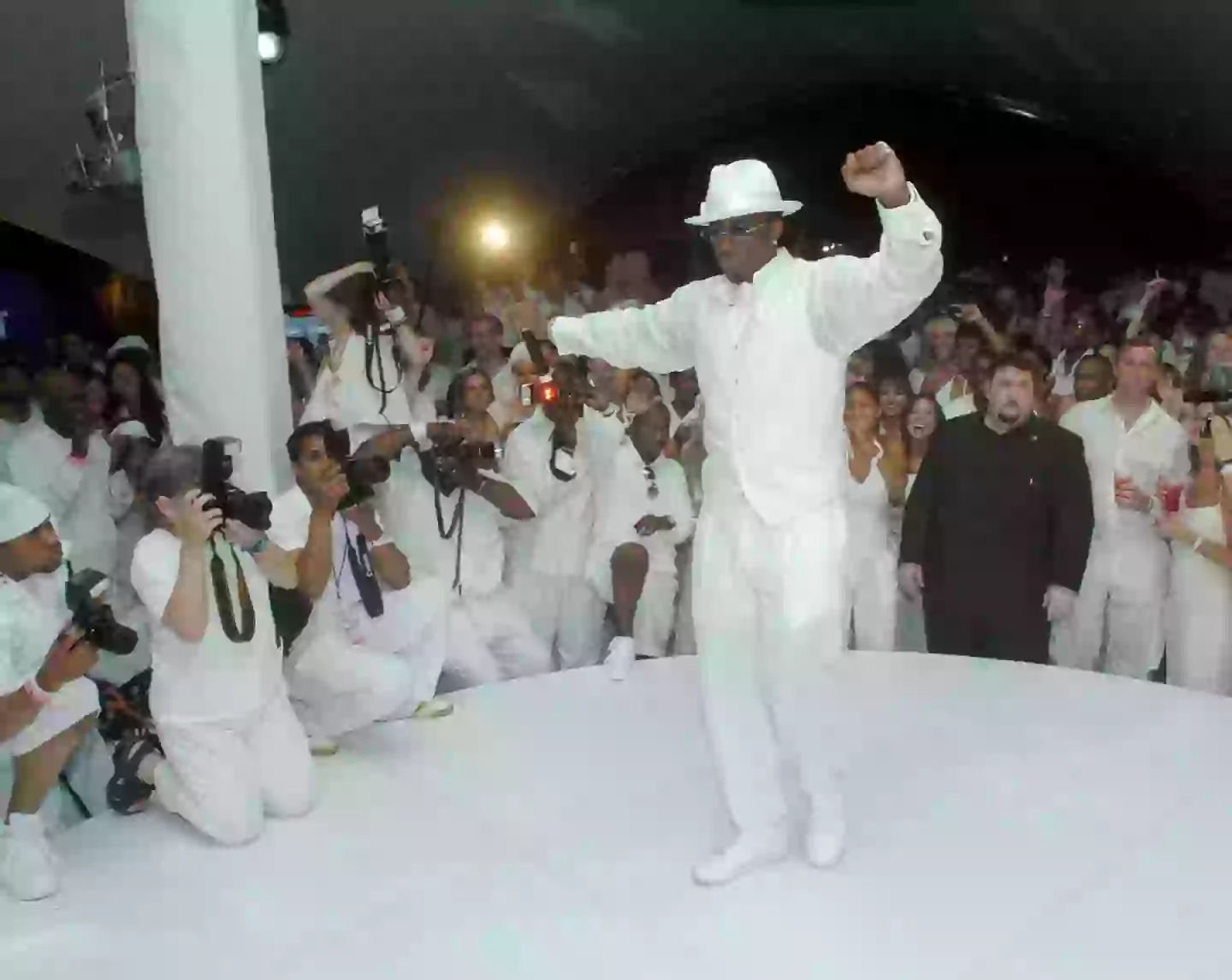 Diddy infamously hosted an annual White Party (Dimitrios Kambouris/WireImage for Bragman Nyman Cafarelli)