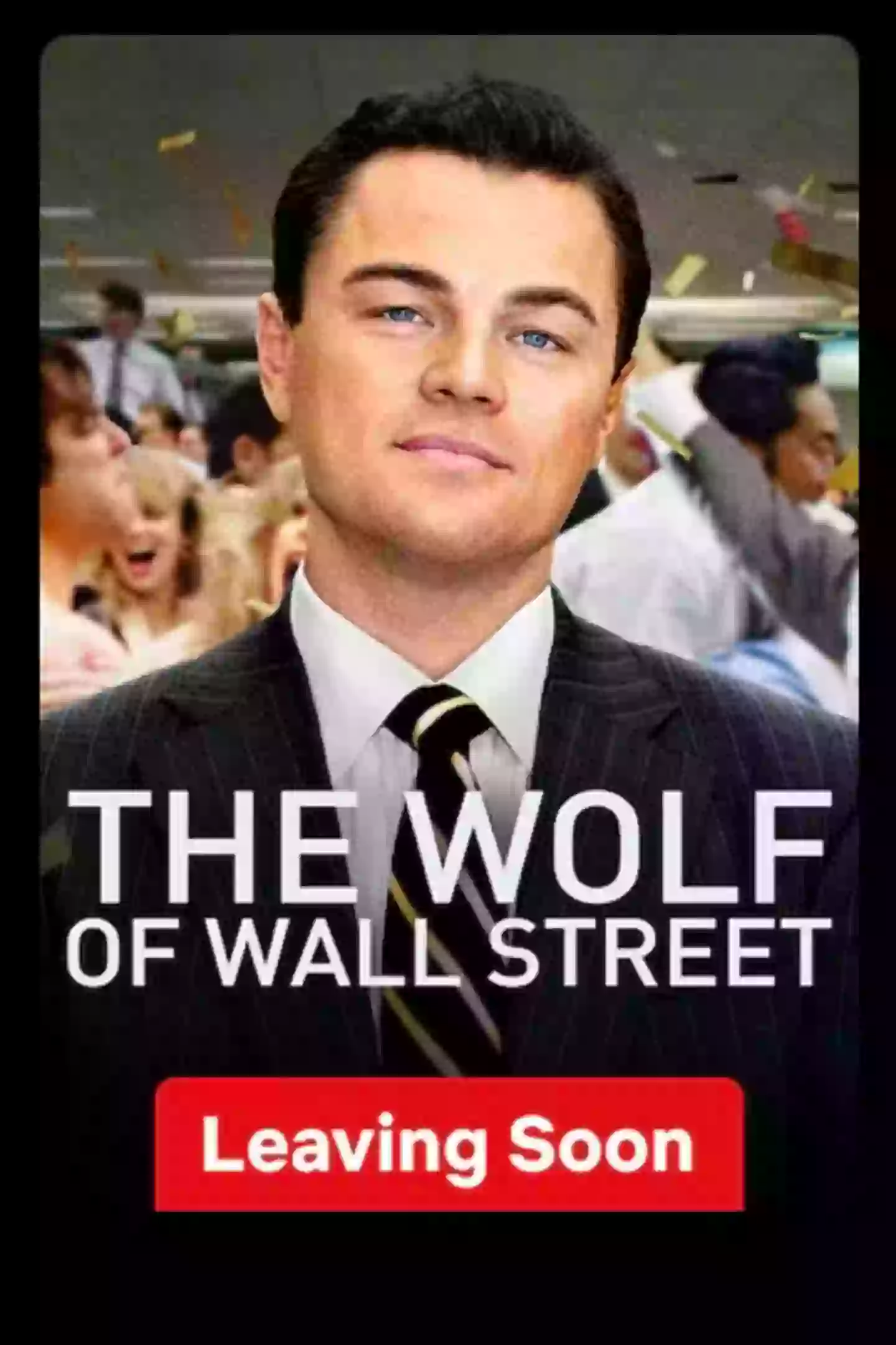 The Wolf of Wall Street will be removed from Netflix on 15 April (Netflix)