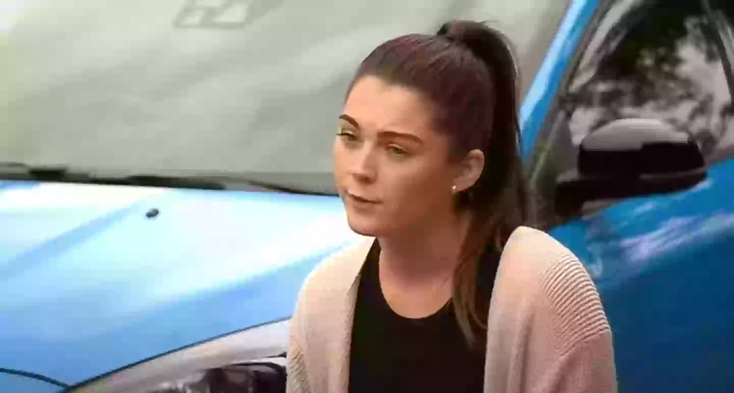 Megan insiste sur le fait qu'elle ne savait pas du tout que sa voiture serait conduite (YouTube / A Current Affair)
