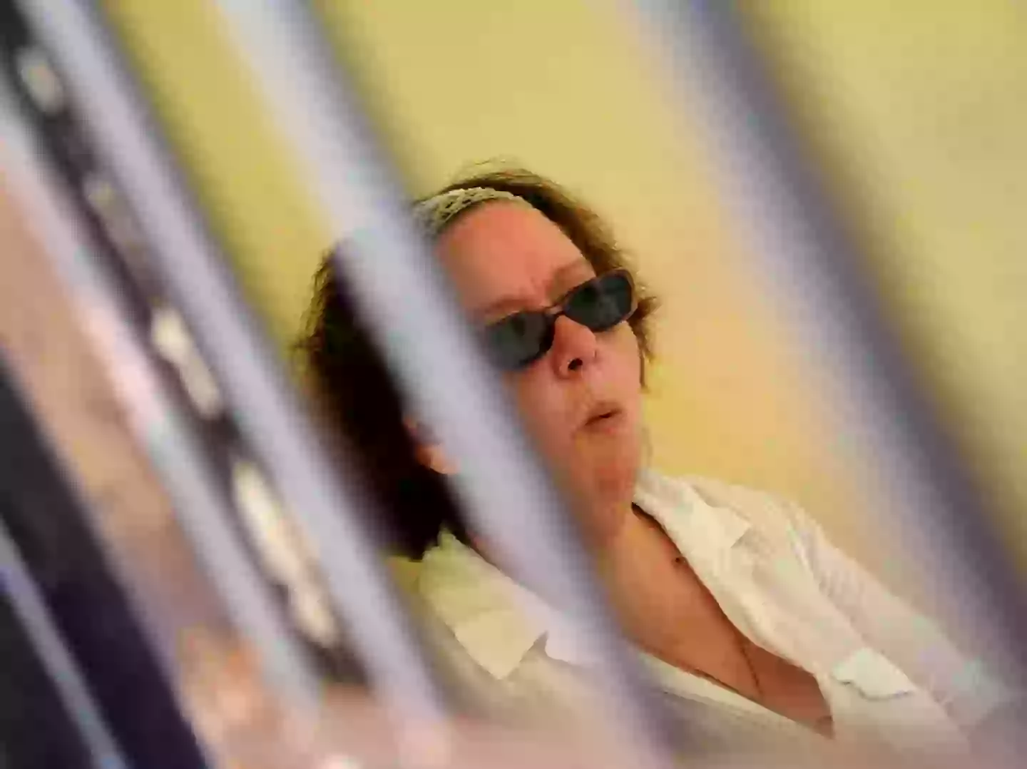 Sandiford, pictured here in 2015, has remained behind bars while others convicted have since returned home (SONNY TUMBELAKA/AFP via Getty Images)