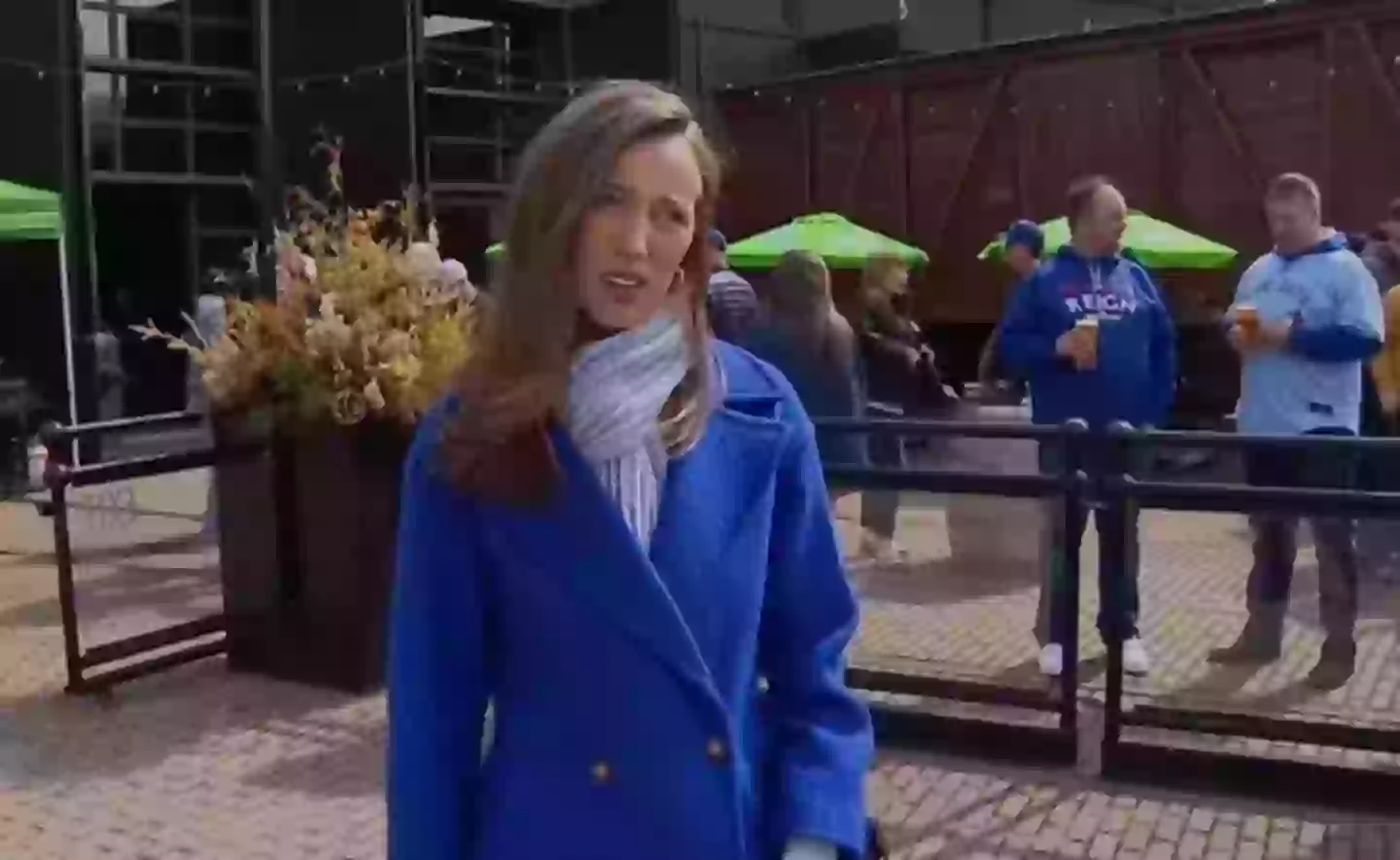 Michelle Mackey said she was left 'disturbed' by the young boy's comment as well as his father's reaction to it (TikTok/michellemackeytiktok)