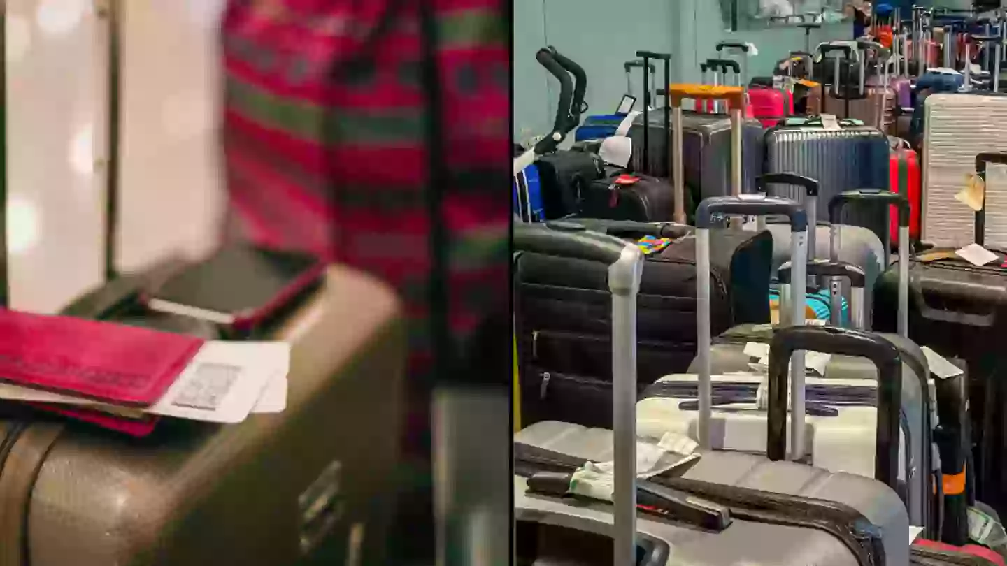 Warning issued to anyone who puts their name and address on suitcase tag